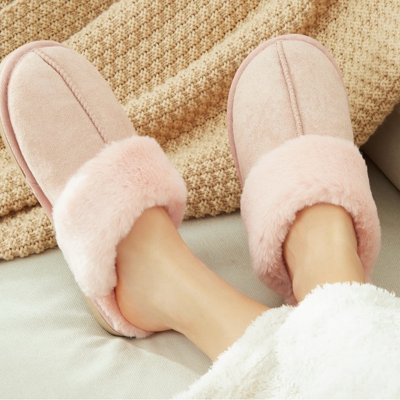 Comfy Memory Foam Slippers Indoor/Outdoor- Pink - Picture 3 of 7